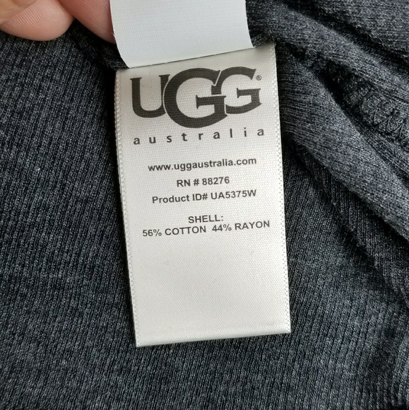 *NWT* UGG Jillian Bed Henley - Grey - Picture 6 of 8